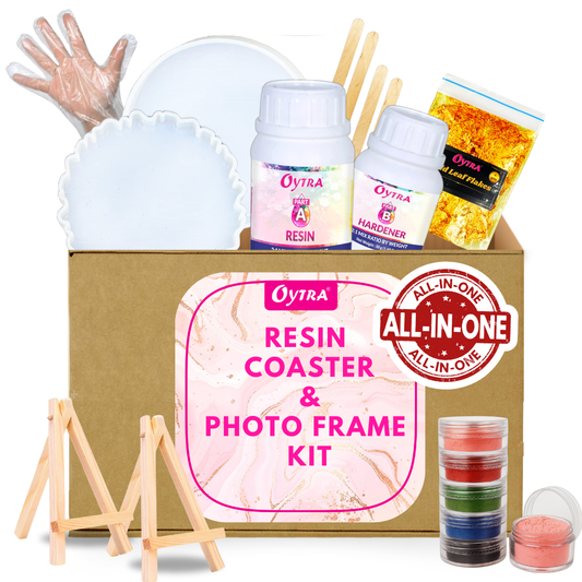 Resin Art Coaster Making Kit