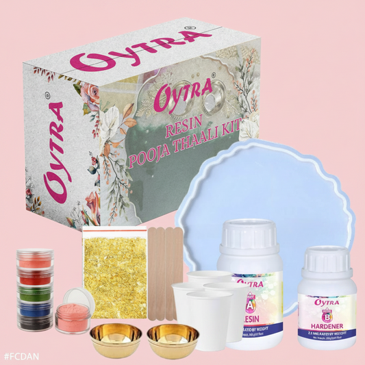 Resin Art Pooja Thali Making Kit