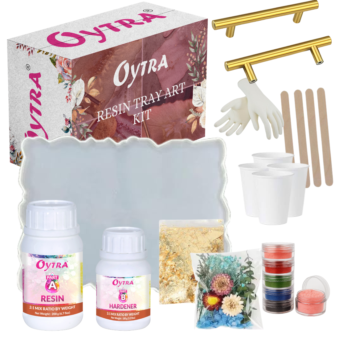 Resin Zigzag Tray Making Kit