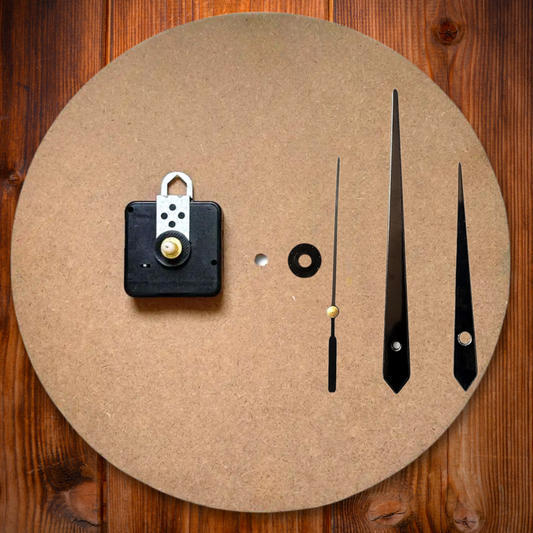 16″ MDF Base Resin Art Clock Kit