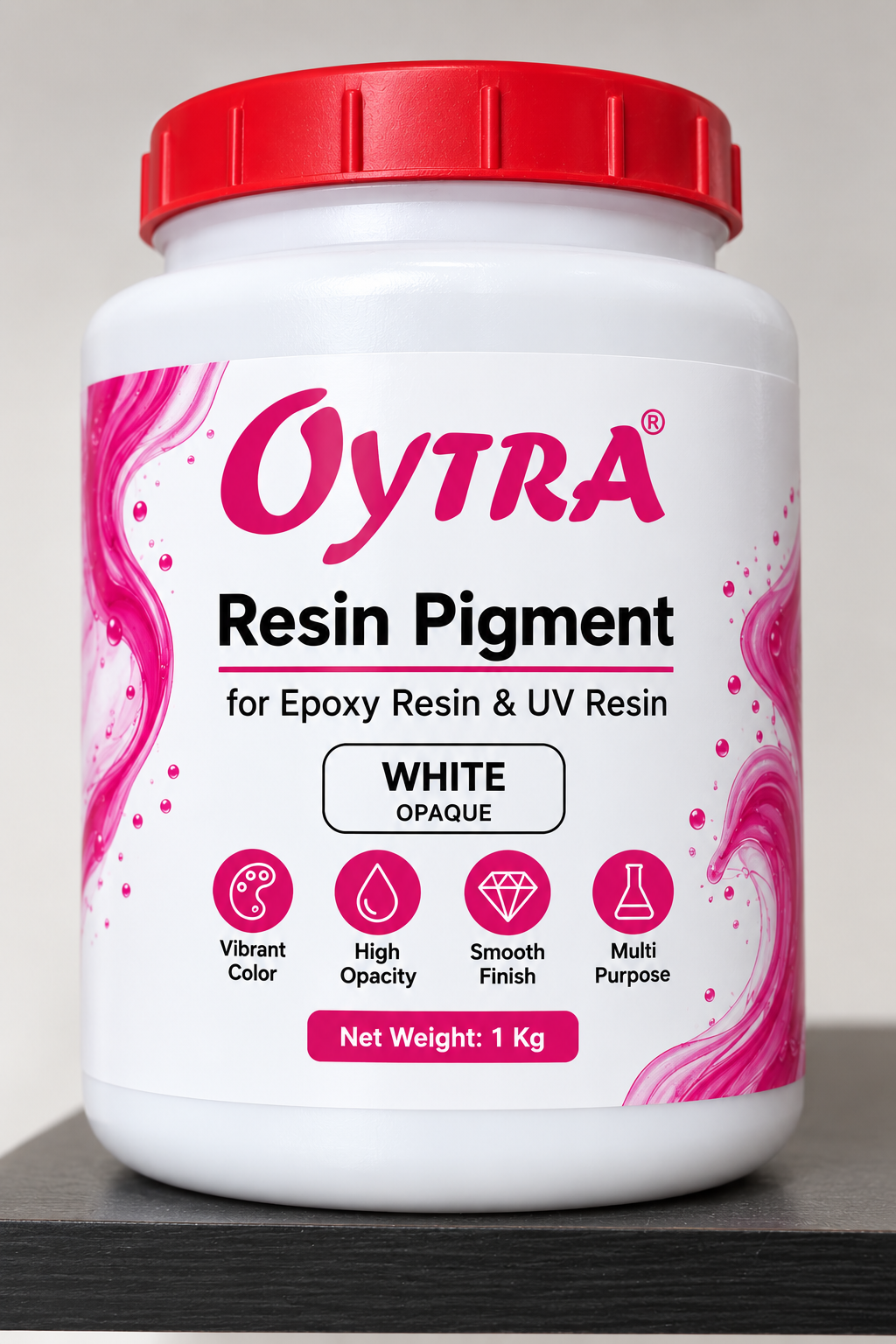 Art Resin Opaque Pigment 1 Kg - White