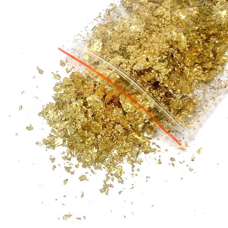 Gold Foil Flakes for Resin Mold, Nail Art, Candles Gold Leaf, Decor for  Art, Handmade Candle Casting Epoxy Art -  Norway