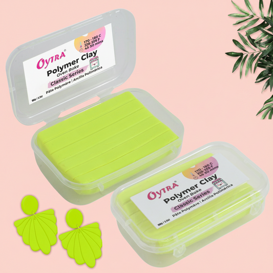 Polymer Clay Oven Bake Classic Series Neon Yellow 33