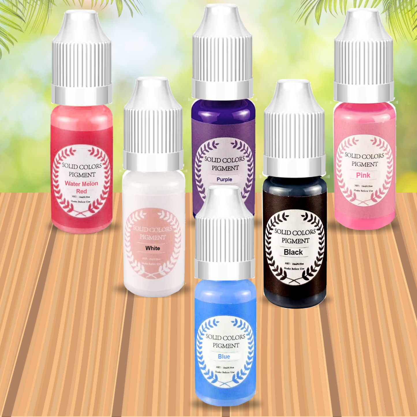 Resin Pigment Colours - 6 Colors