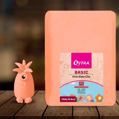 250 Grams Basic Series Polymer Clay Oven Bake - Oytra