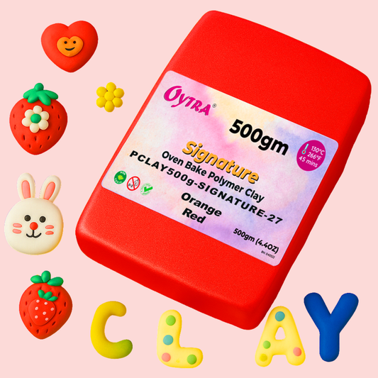 500g Polymer Clay SIGNATURE Series (27 Red)
