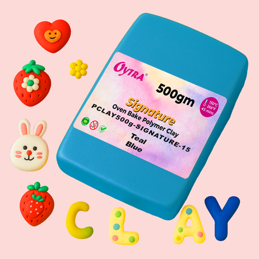 500g Polymer Clay SIGNATURE Series (15 Teal Blue)