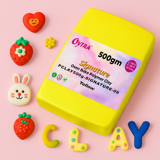 500g Polymer Clay SIGNATURE Series (09 Yellow)