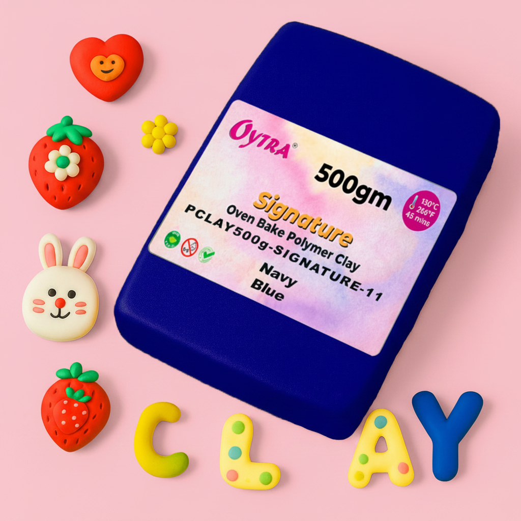 500g Polymer Clay SIGNATURE Series (11 Navy Blue)