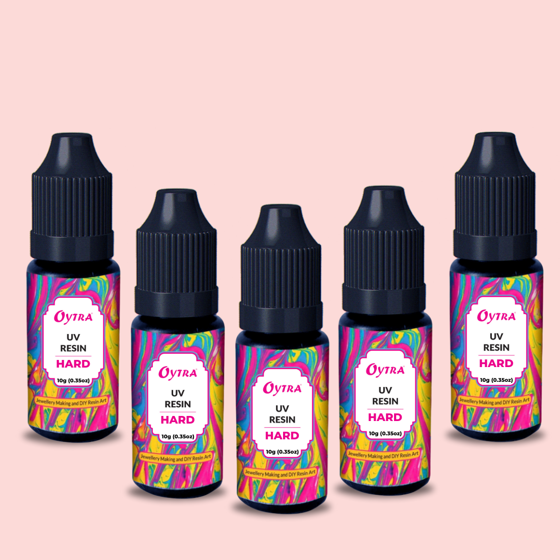 10 Grams x 5 Resin Hard for DIY Jewelry Craft