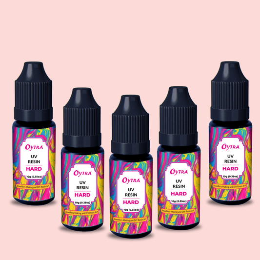 10 Grams x 5 Resin Hard for DIY Jewelry Craft