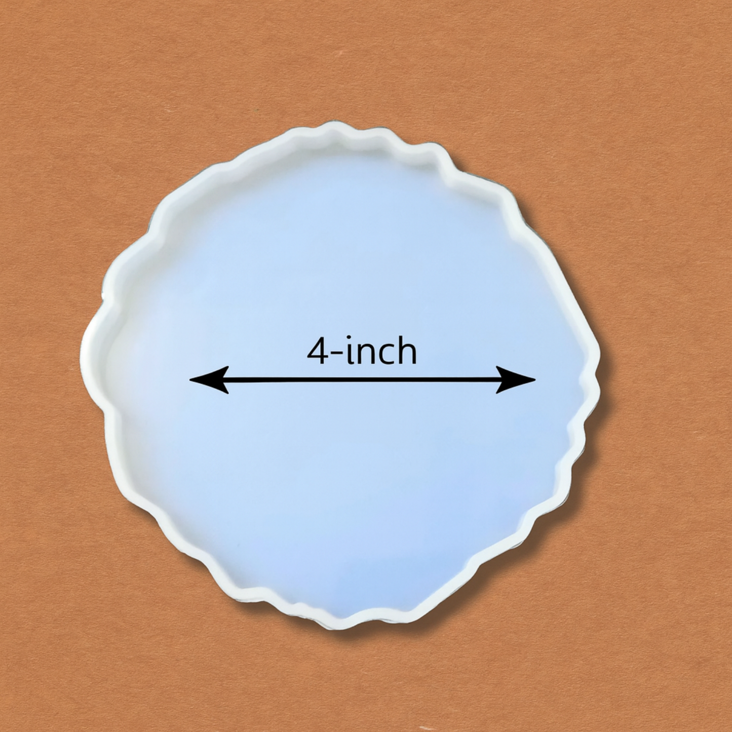 12 Pcs Wholesale Agate Coaster Resin Mould 4 Inch