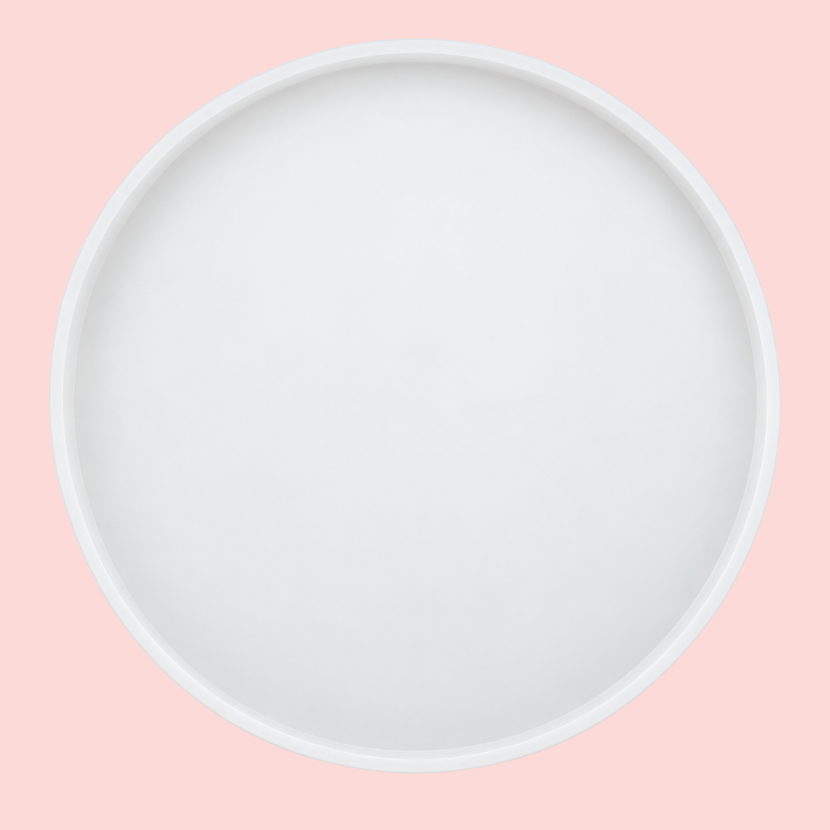 Round Coaster Resin Art Mould 8 Inch, 10mm Depth