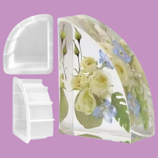 Triangle Bookend Resin Silicone Mould