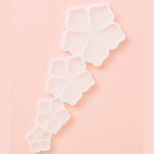 Flower Resin Mould (4 In 1)
