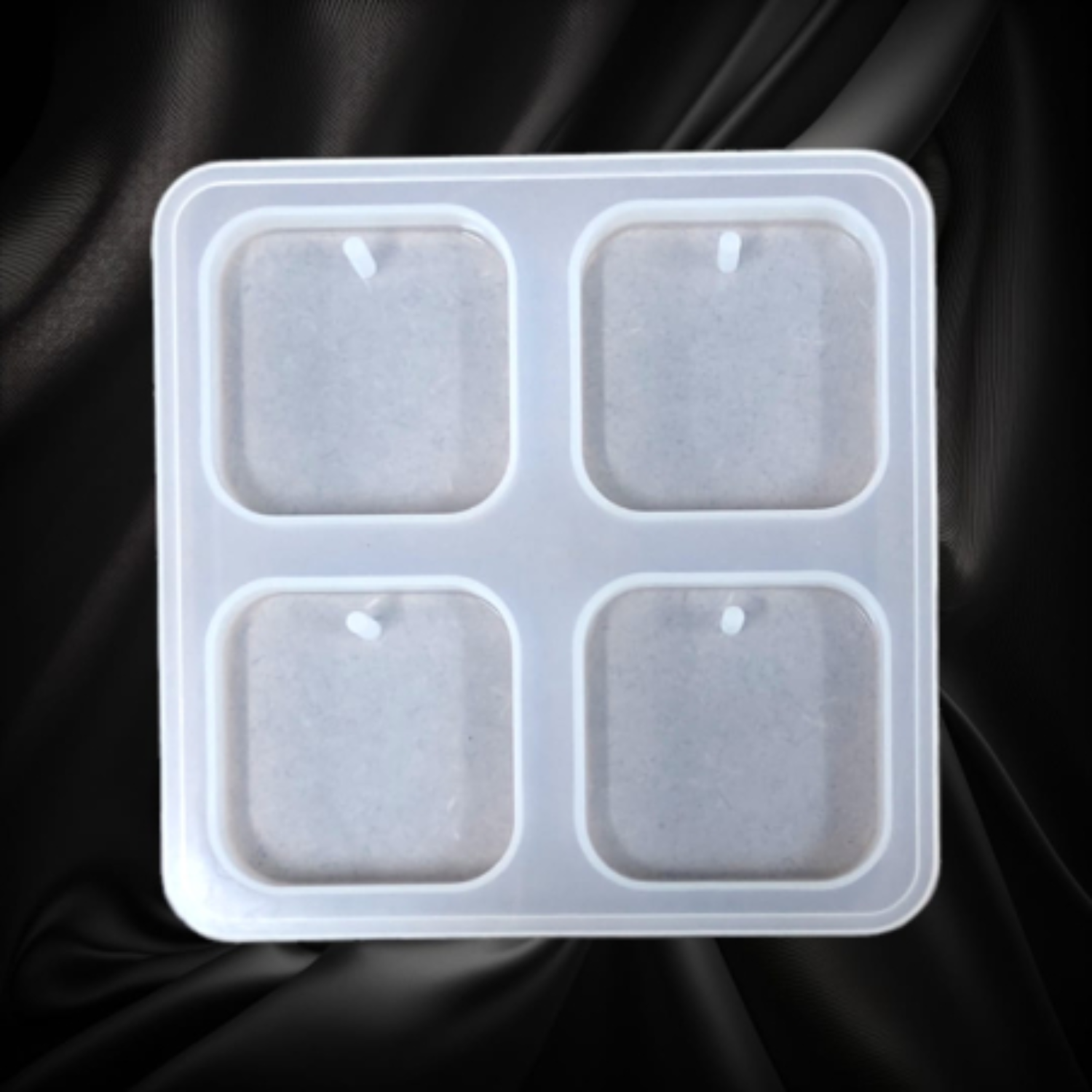 4pcs Keychain Square Mould