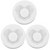 Set of 3 Heart Candle Planter Silicone Mold