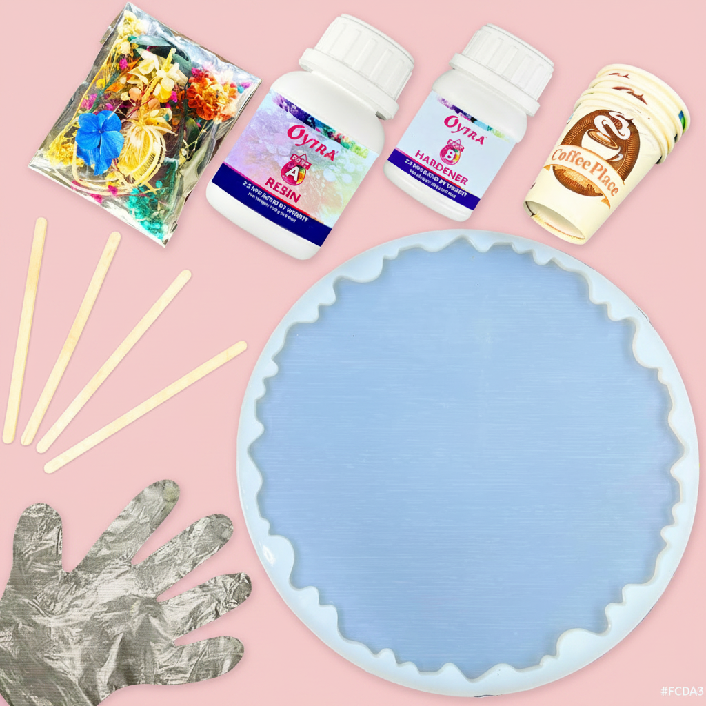 Resin Coaster Making Kit