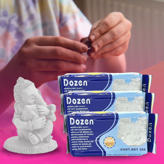 Air Dry Clay White 750 Grams