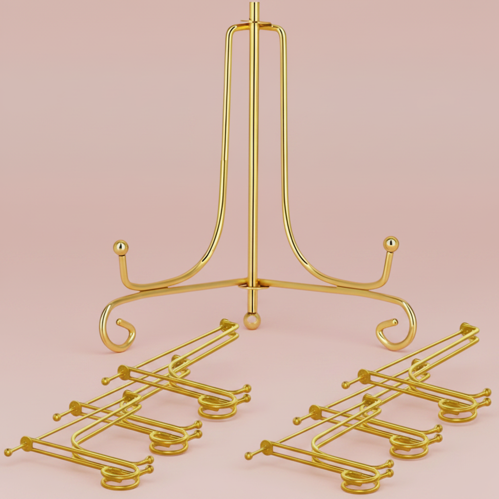4-Inch Metal Foldable Stand (1 Piece)