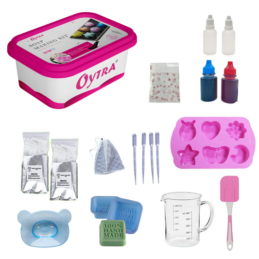 Oytra Soap Making Kit 7 Mould Shapes