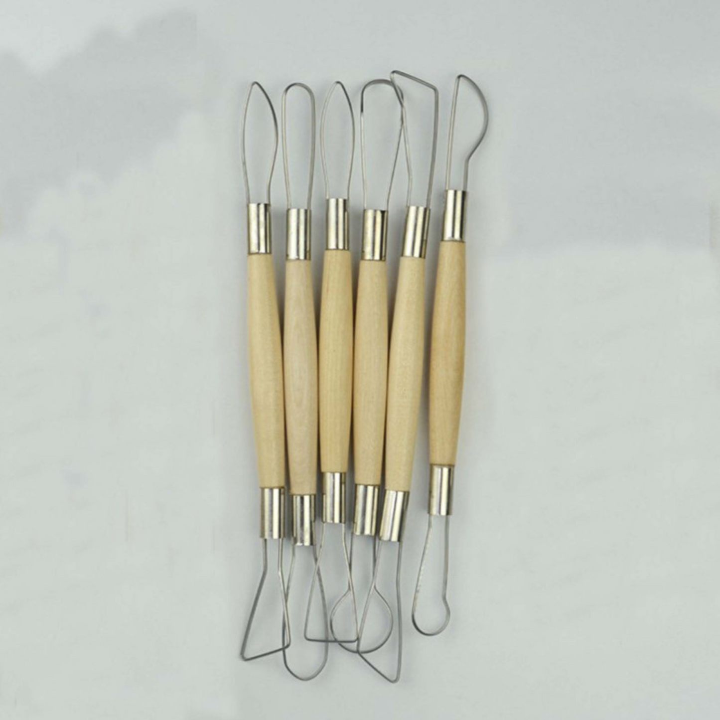 6 Piece Steel Modeling Sculpting Tools