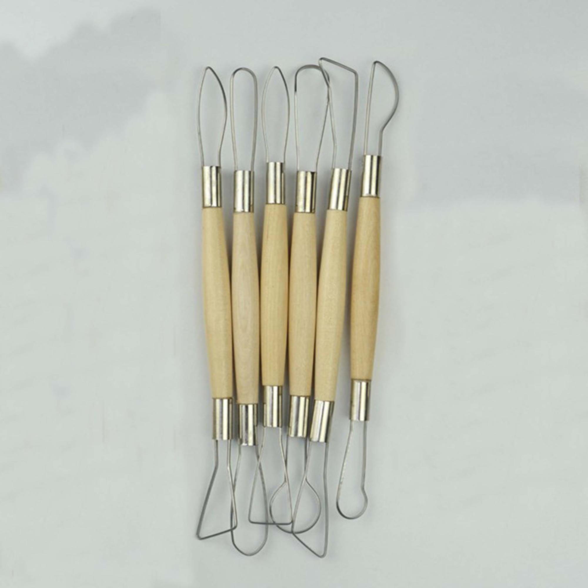 6 Piece Steel Modeling Sculpting Tools