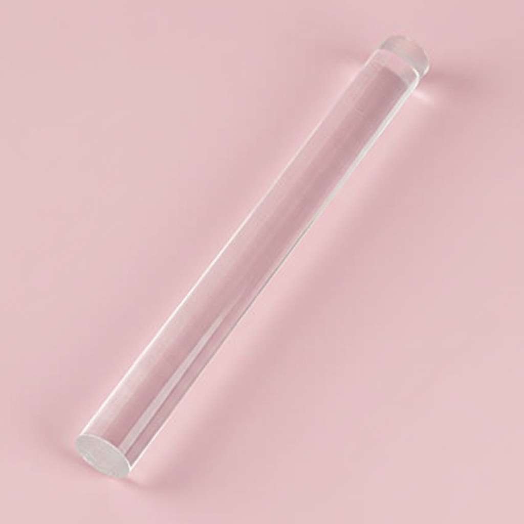 Acrylic Rolling Roller Pin 8 Inches 2 cm Diameter