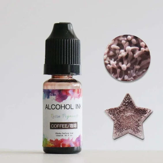 Coffee Brown Alcohol Ink 10ml for Resin Art