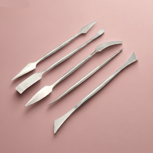 5 Pcs Metal Sculpting Pottery Clay Tools Set