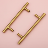 6 inch Gold Metal Tray Handles (2 Pieces)