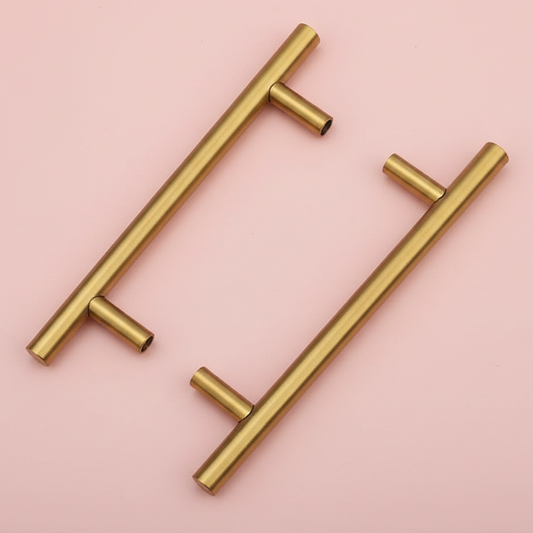6 inch Gold Metal Tray Handles (2 Pieces)