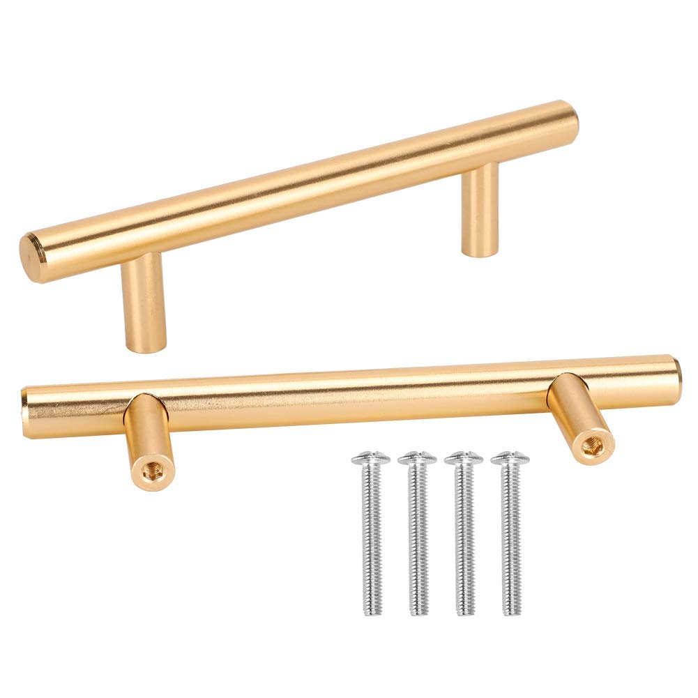 6 inch Gold Metal Tray Handles (2 Pieces)