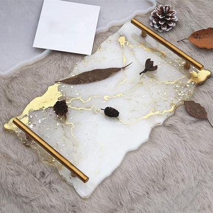 6 inch Gold Metal Tray Handles (2 Pieces) - image 5