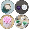 2Pc Tea candle and planter Resin Mould