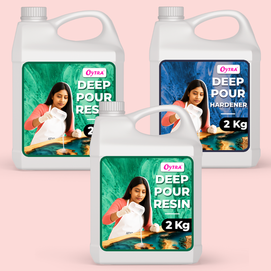 6KG 2:1 Deep Casting Resin for River Table Making