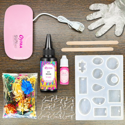 UV Resin DIY Jewelry Earring Making Kit 60g - image 2