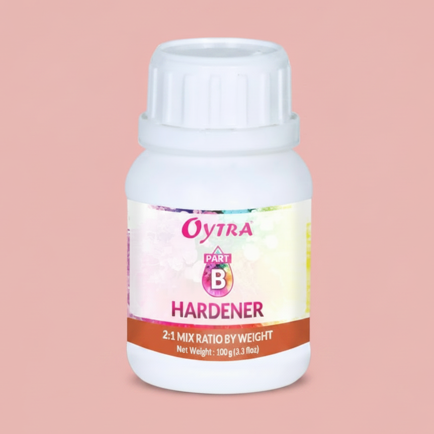 Epoxy Hardener Only 100g Part B Transparent for Art Resin