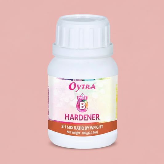 Epoxy Hardener Only 100g Part B Transparent for Art Resin