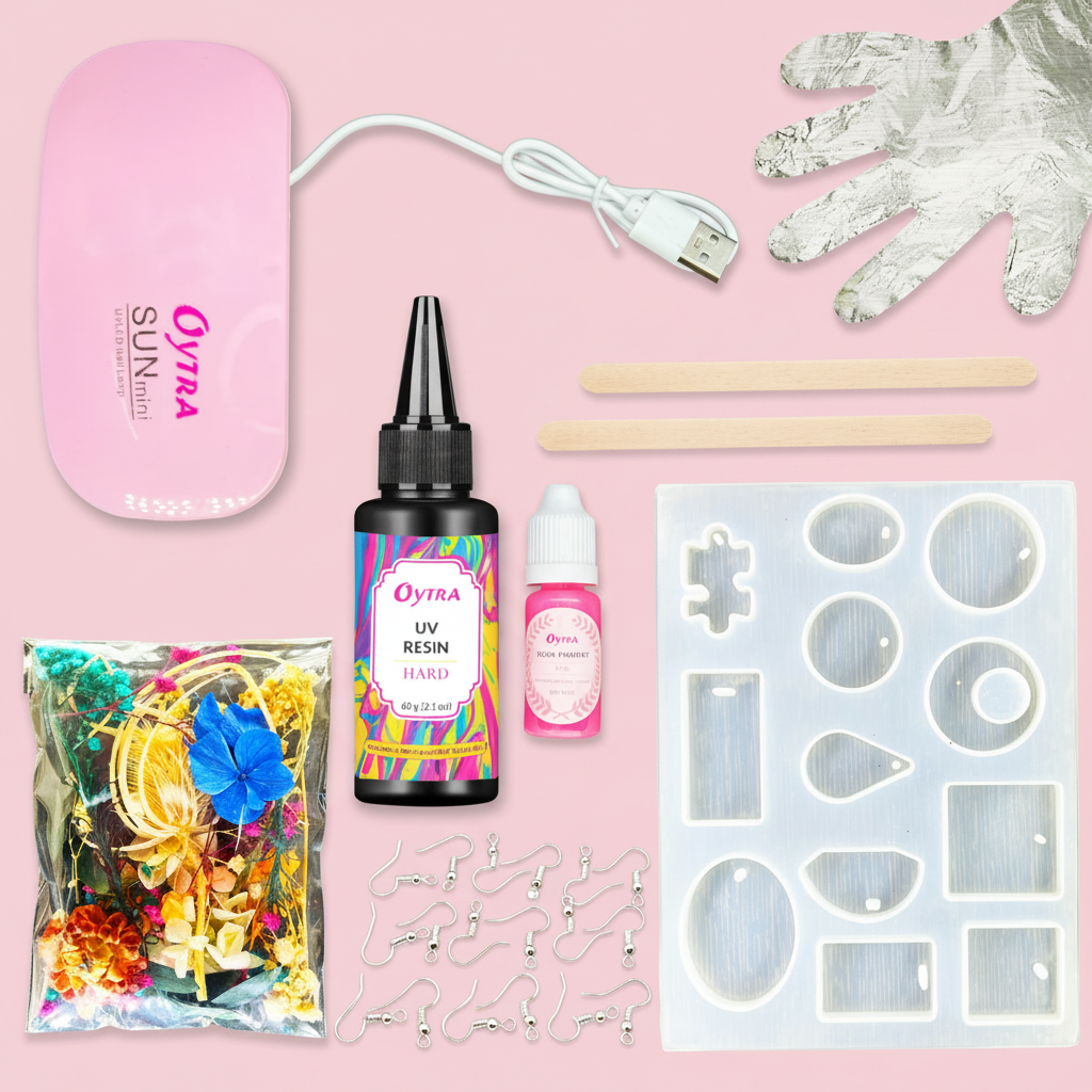 UV Resin DIY Jewelry Earring Making Kit 60g