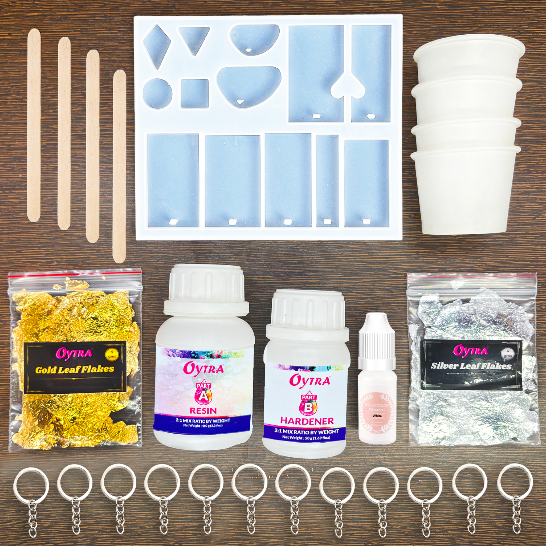 Resin Art Kit - Keychain Making DIY Set (RESINKIT-16)