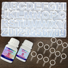 Resin Art Kit - Keychain Making with Mould Alphabet (RESINKIT-02)