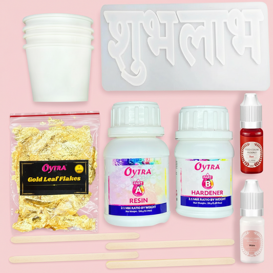 Resin Art Kit - Subh Labh Making DIY Set Combo (RESINKIT-21)
