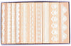 10 Pcs Lace Style Wood Rubber Stamp - Oytra