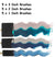 15 Foam Sponge Paint Brushes Set - Oytra