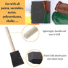 15 Foam Sponge Paint Brushes Set - Oytra