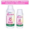 1500 Grams Epoxy Art Resin Hardener 2:1 - Oytra