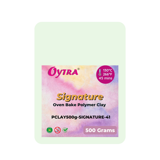 500g Polymer Clay SIGNATURE Series (41 Luminous Glow in Dark White)