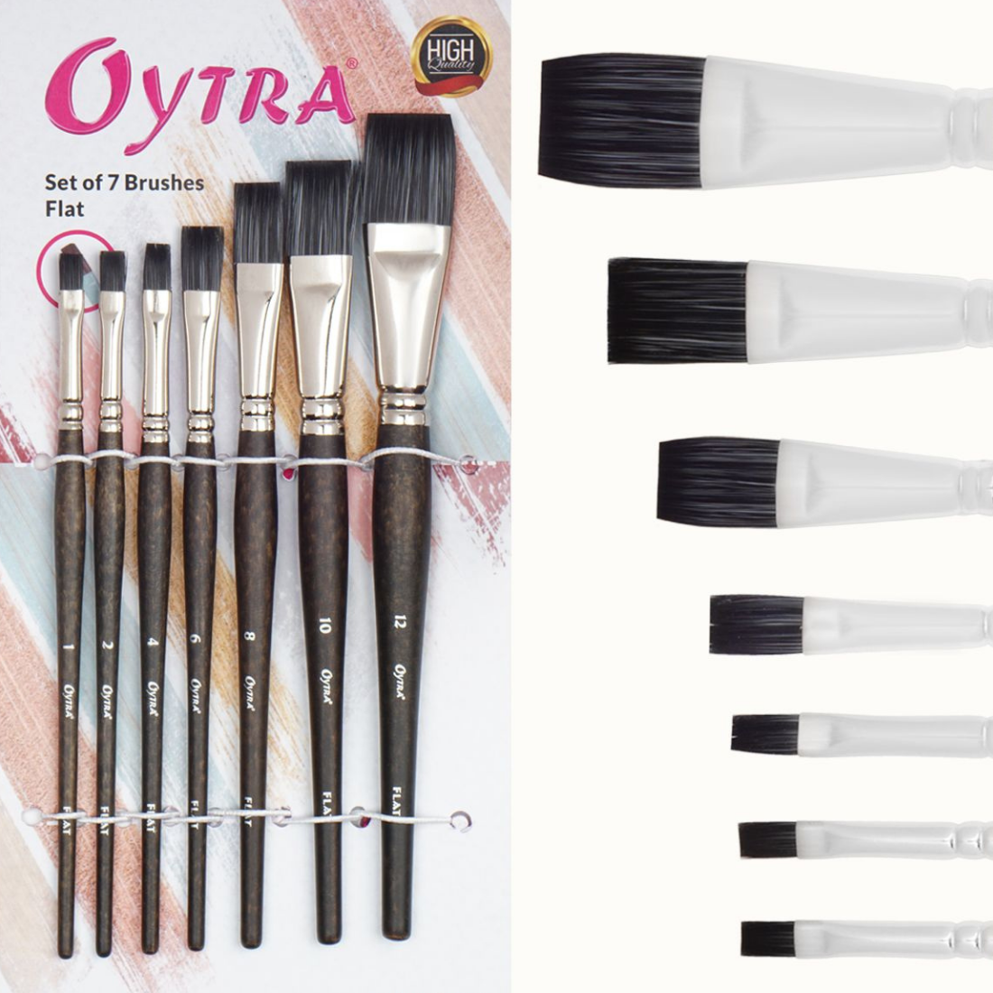 Fine Long Liner Brushes 4 Pcs Professional Synthetic Bristles For Fine  Detailing & Painting For Acrylic Oil Watercolor & Gouache Drawing at Rs  299.00, Paint Brush