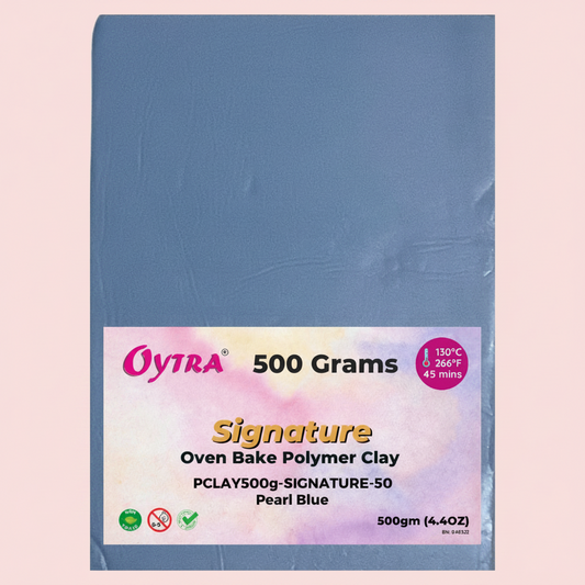 500g Polymer Clay SIGNATURE Series (50 Pearl Blue)